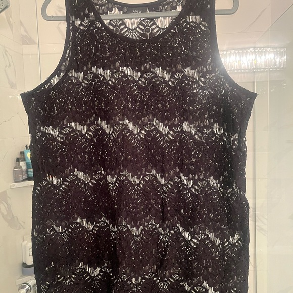 APT 9 lace tank top pool cover up size extra large - Picture 8 of 15